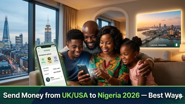 How to Send Money from UK and USA to Nigeria 2026: Cheapest and Fastest Services