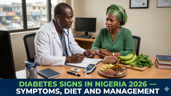 Diabetes Signs in Nigeria 2026: Symptoms, Best Foods to Eat and What to Avoid