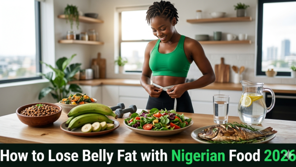 How to Lose Belly Fat with Nigerian Food 2026: What to Eat, Avoid and Do