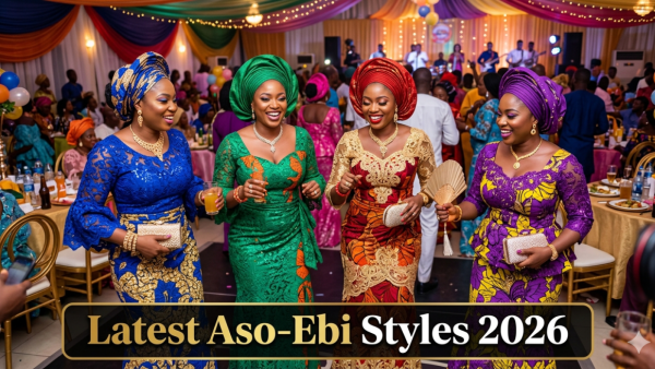 Latest Aso-Ebi Styles 2026: Trending Lace, Ankara and Owambe Fashion