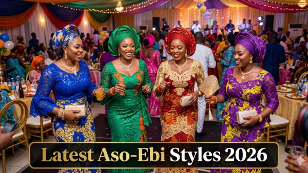 Latest Aso-Ebi Styles 2026: Trending Lace, Ankara and Owambe Fashion