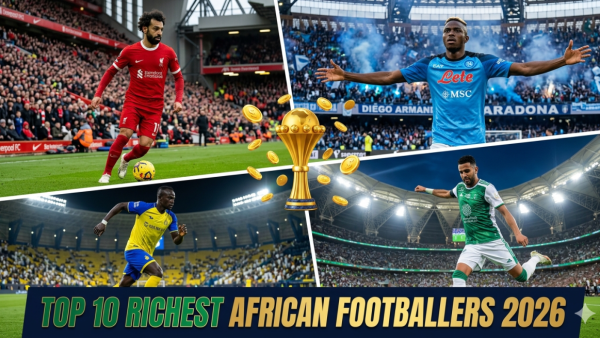 Top 10 Richest African Footballers 2026: Net Worth, Clubs and Earnings