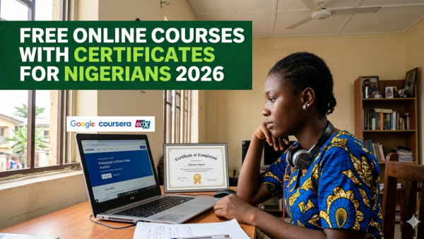Free Online Courses with Certificates for Nigerians 2026: Best Platforms and Courses
