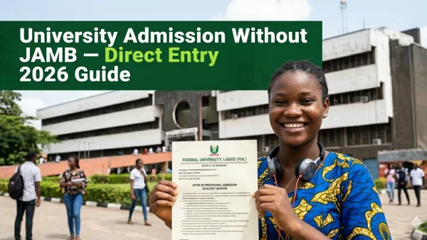 Admission Without JAMB 2026: Direct Entry and Alternative Pathways to Nigerian Universities