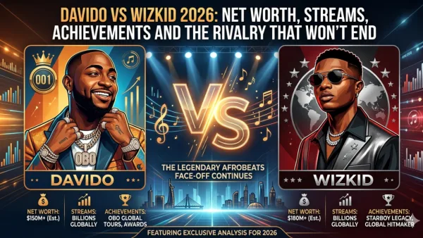 Davido vs Wizkid 2026: Net Worth, Streams, Achievements and the Rivalry That Won’t End