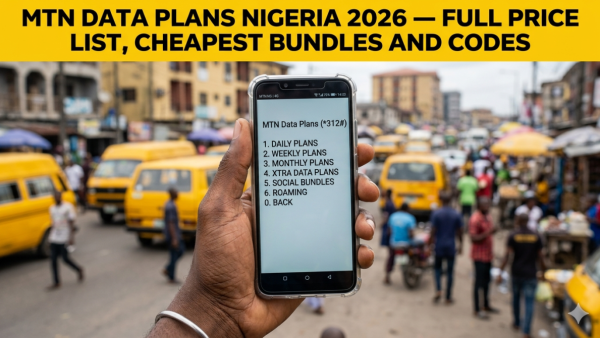 MTN Data Plans Nigeria 2026: Full Price List, Cheapest Bundles and Subscription Codes