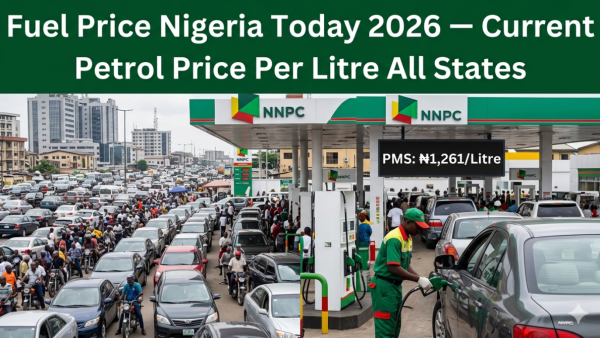 Fuel Price in Nigeria Today 2026 — Current Petrol Price Per Litre (All States)