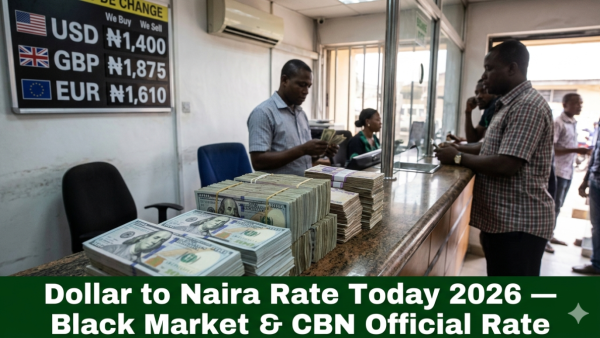 Dollar to Naira Black Market Rate Today 2026 — CBN Official Rate, Aboki FX and All Currencies