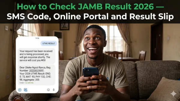 How to Check JAMB Result 2026 — SMS, Online Portal, Print Result Slip and What to Do After