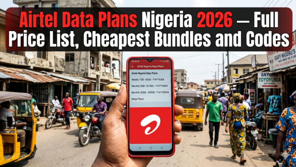 Airtel Data Plans Nigeria 2026: Full Price List, Cheapest Bundles and Subscription Codes