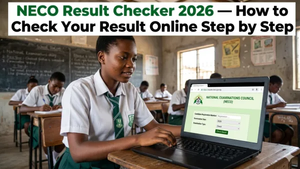 NECO Result Checker 2026: How to Check Your NECO Result Online, by SMS and via Token