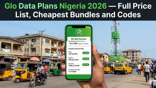 Glo Data Plans Nigeria 2026: Full Price List, Cheapest Bundles and Subscription Codes