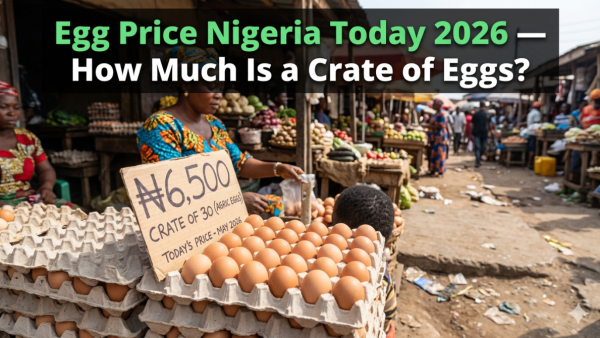 Egg Price in Nigeria Today 2026: How Much Is a Crate of Eggs? All Markets