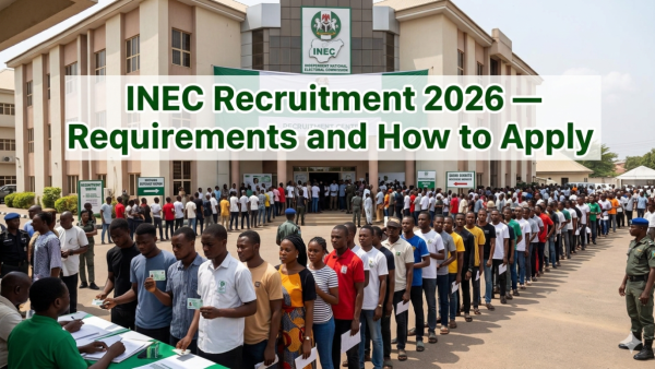 INEC Recruitment 2026 — Ad-Hoc Staff Requirements and How to Apply