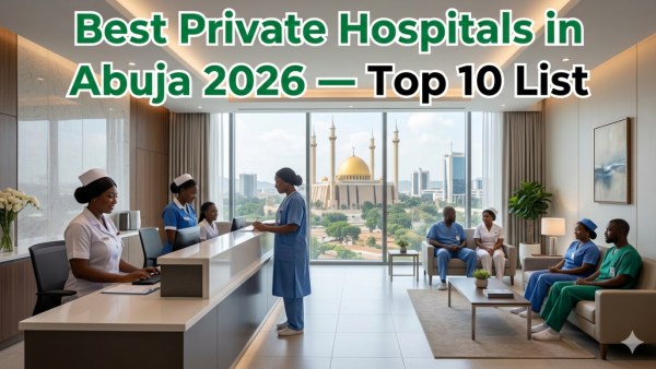 Best Private Hospitals in Abuja 2026 — Top 10 List by Specialty and District
