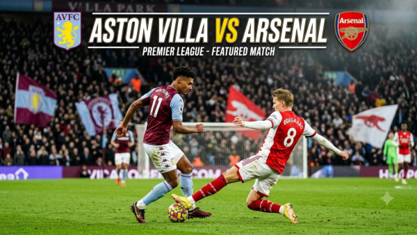 Aston Villa vs Arsenal: Kickoff Time in Nigeria, DStv Channel, Lineups and Why Every Nigerian Football Fan Must Watch Tonight