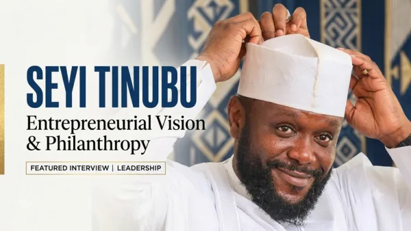 Seyi Tinubu Biography: Age, Wife, Net Worth 2026, Businesses, Children, and the Real Story of Nigeria’s Most Watched First Son