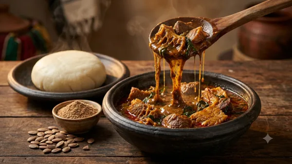 How to Cook Ogbono Soup: Nigerian Ogbono Draw Soup Recipe Step by Step