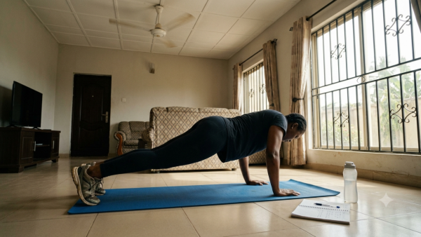 Home Workout Plan Nigeria 2026: 4-Week Beginner Exercise Plan With No Equipment
