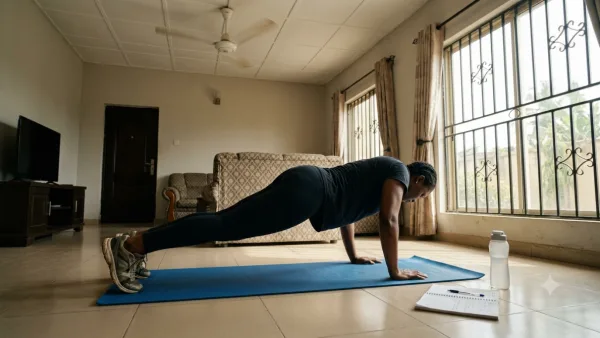 Home Workout Plan Nigeria 2026: 4-Week Beginner Exercise Plan With No Equipment