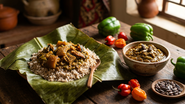 How to Cook Ofada Rice and Ayamase Stew: Nigerian Designer Stew Recipe Step by Step