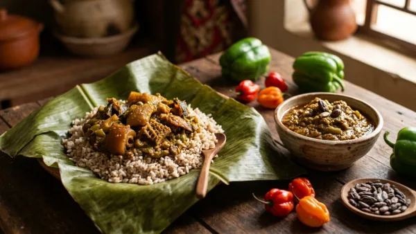 How to Cook Ofada Rice and Ayamase Stew: Nigerian Designer Stew Recipe Step by Step