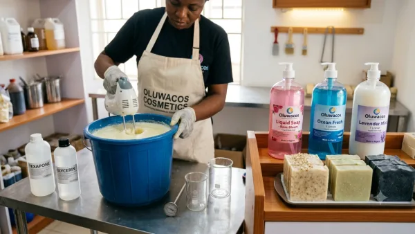 How to Start a Soap Making Business in Nigeria 2026: Liquid Soap, Bar Soap, Ingredients and Profit