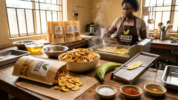 How to Start a Plantain Chips Business in Nigeria 2026: Recipe, Packaging and How to Sell
